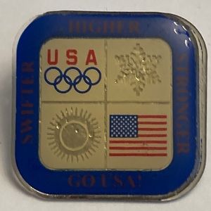 Vintage USA Olympic Trading Pin AMINCO